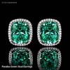 WNFU Women's Jewelry Set, Paraiba Green, Copper
