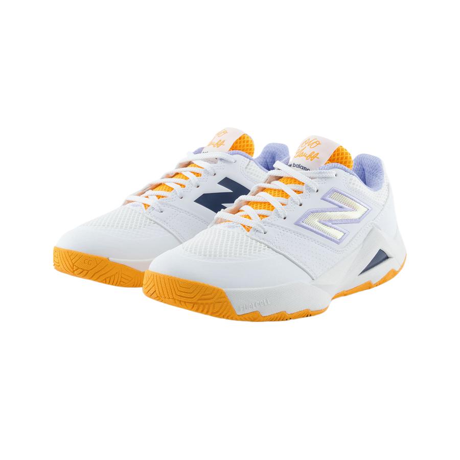 Sneakers da Donna New Balance Coco Delray Bianco Caldo Calendula (Da donna) Bianco/Arancio Caldo