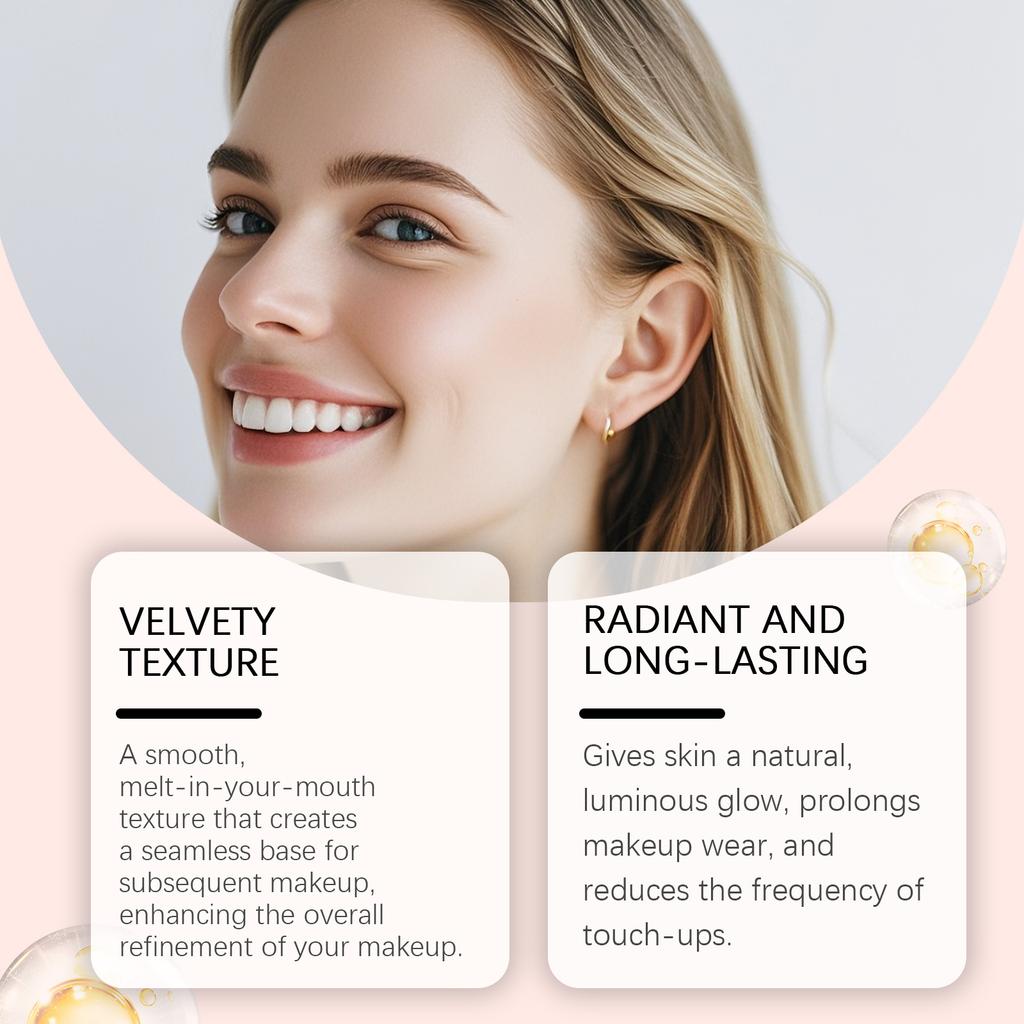 Pore Invisible Makeup Front Cleansing and Moisturizing to Improve Base Makeup Fit and Durable Natural Makeup Effect
