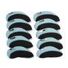 10pcs Durable Material Golf Iron Covers Two Tone Color Golf Club Covers  Travel Gear
