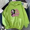 No You Hang Up Hettegenser Dame/Herre Estetisk Streetwear Bokstaver Print Hettegensere Unisex Høst Vinter Halloween Hettegensere Topper