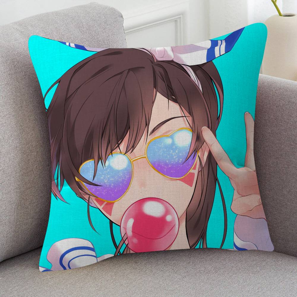 Game Overwatch Cute Cartoon Twodimensional Pillowcase Bedroom Sofa Cushion Cover Nap Pillow Cover
