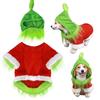 Christmas Green Haired Cat Dog Pet Hoodie, Pet Clothing, Christmas Dog Clothing