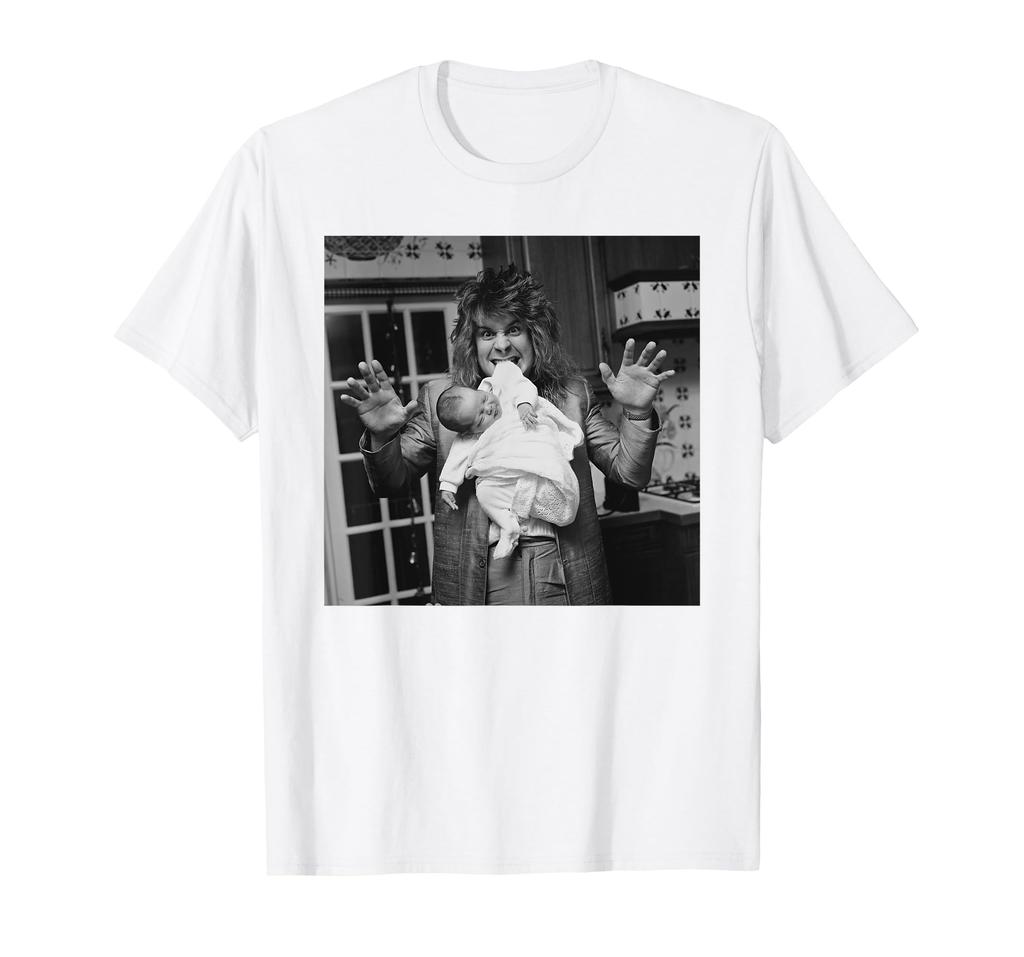 Ozzy Osbourne Prince of Darkness & Baby Jack Black Sabbath T-Shirt