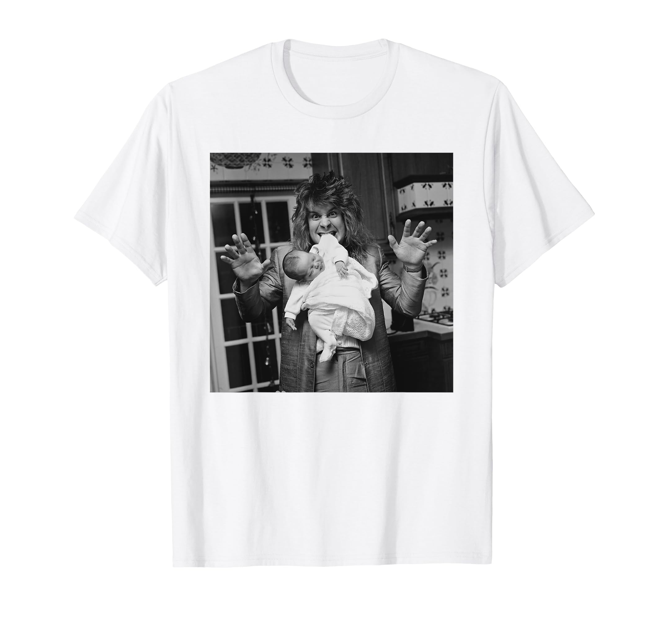 

Ozzy Osbourne Prince of Darkness & Baby Jack Black Sabbath T-Shirt