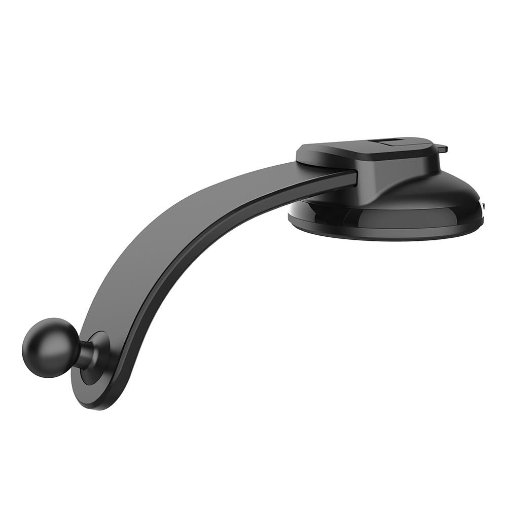 

Accessories: Suction Cup Car Phone Bracket - 17mm Universal Ball, Telescopic Arm & Foldable чорний
