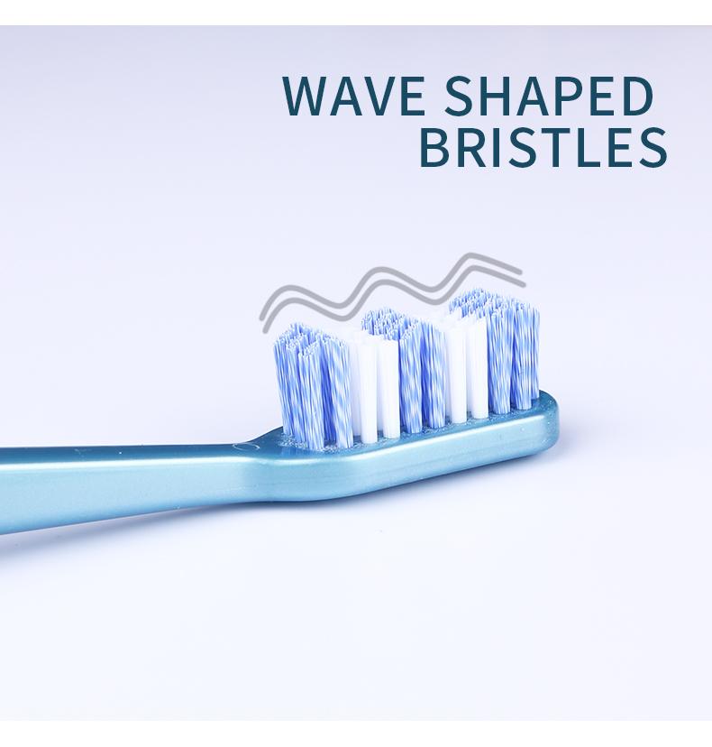 Medium Bristle Toothbrush 4 Independent Packages For Adult Men and Women Teeth Are Cleaner Better Cleaning Power