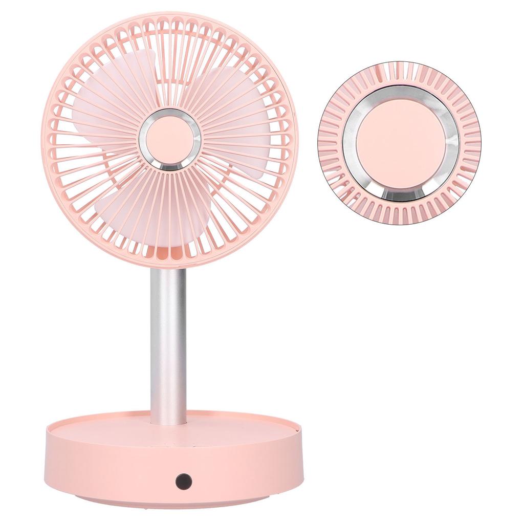 Shake Head Fan Portable Folding Telescopic Electric Fan for Outdoor