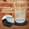 Pack of 4 Drinks Coasters Anti-skid Heat Resistant Kitchen Placemat Cup Mat Draining Bottle Holders Pad Tableware Home Bar