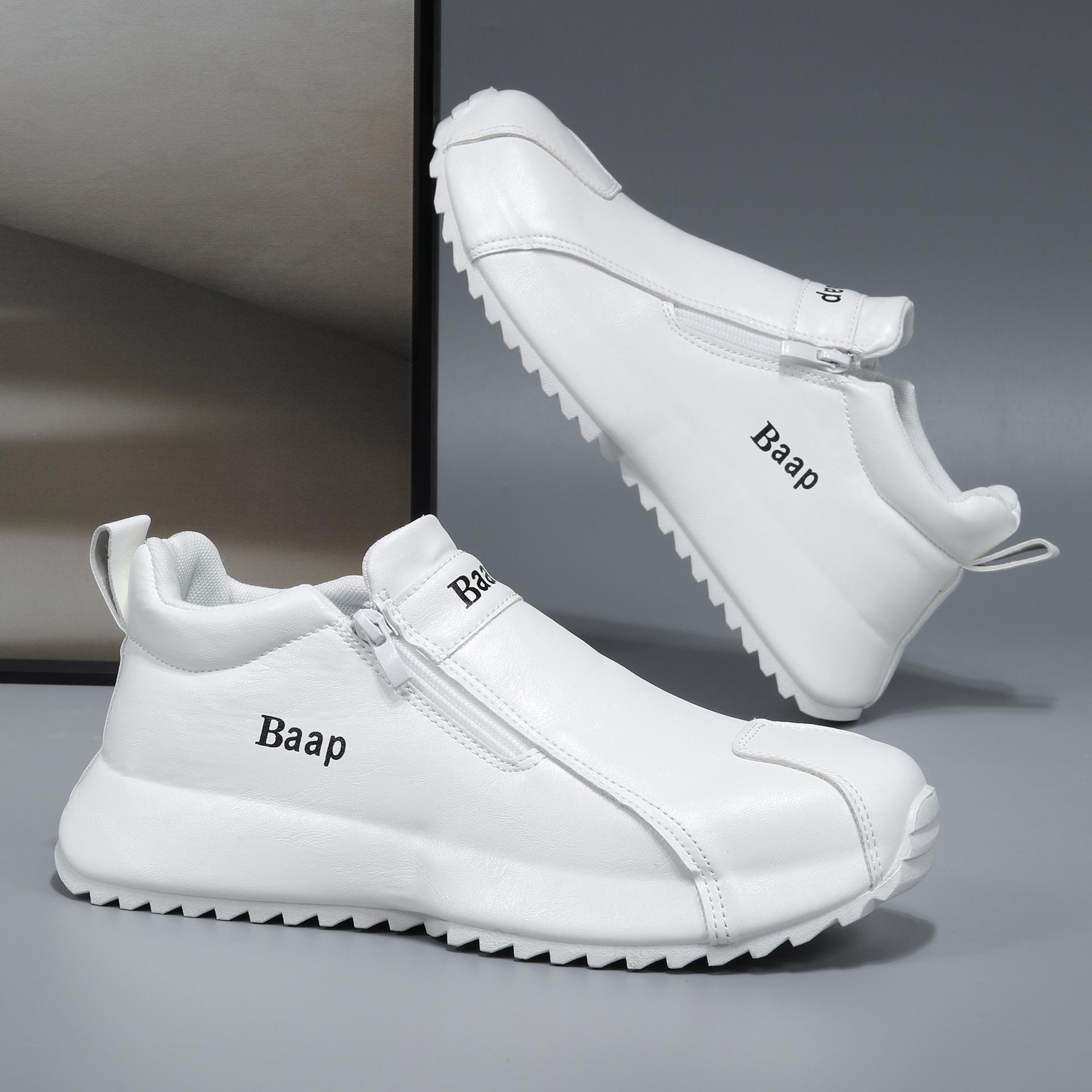 

Мужская обувь осень новая китайский британский стиль уличный походный альпинизм трудовая страховка универсальная повседневная молодежная рабочая модная обувь 45 белый