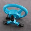Outdoor 360-Degree Rotating Automatic Sprinkler Garden Irritation 3-arms Nozzles Quick Coupling Watering Cooling System Plastic