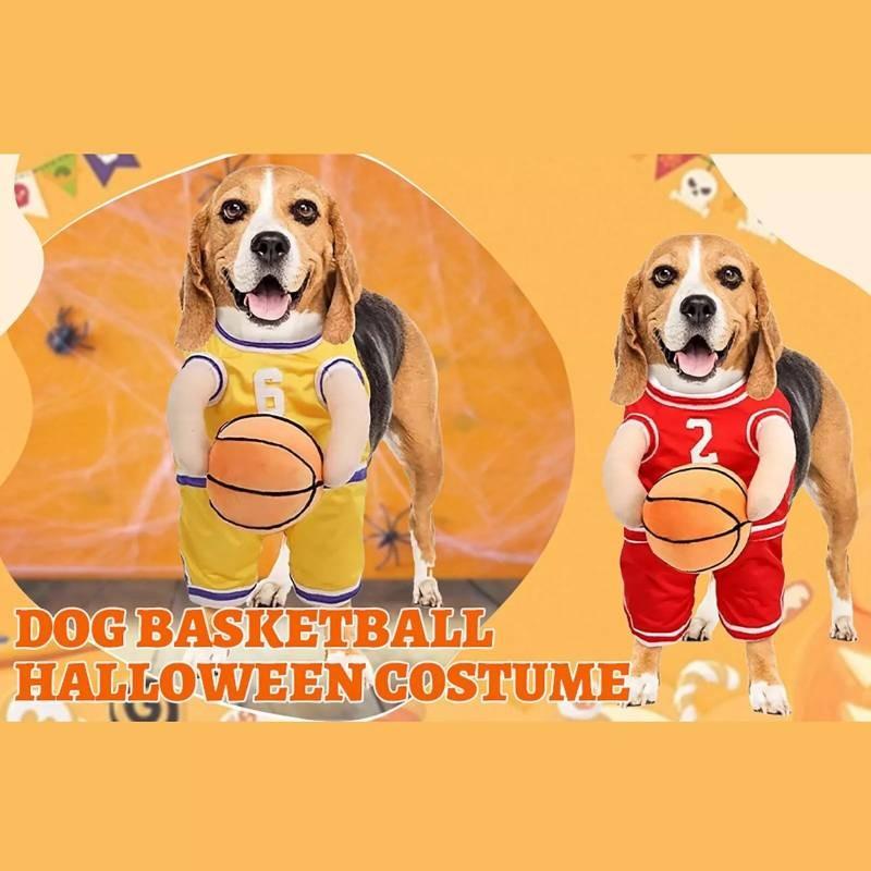 Costume Basketball Dog With Ball Pet Clothing Decoration Fashion Gift Clothes