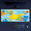 Sesame Street Print  Cushion Non-slip Laptop Tablet Big Mousepad XXL Mat Mini PC Playmat With Lock edge