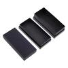 Black Rectangular Jewelry Packaging Box Bracelet Necklace Cardboard Gift Box Organizer Cases Watches Jewelry Storage Box