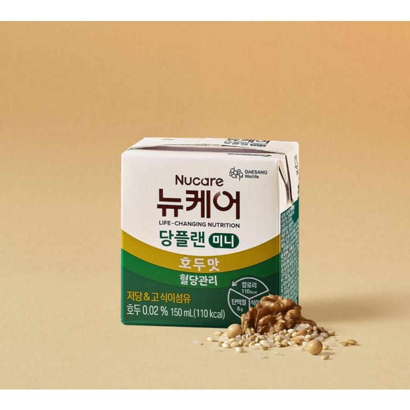 New Care Dang Plan Mini Walnut Flavor, 150ml, 60 Units