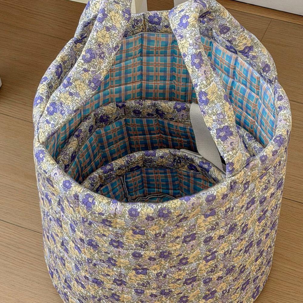 Fabric Storage Basket Portable Home Organizer Bin New Storage Bin  Organization
