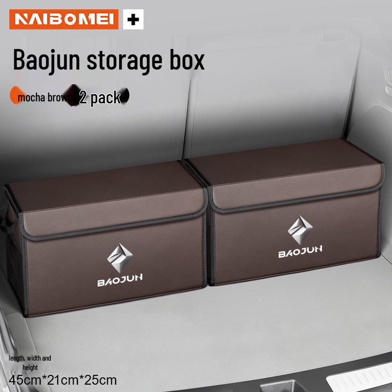 Compatible Car Trunk Organizer for Baojun 560, 730, 510, 310, KiWi, RC3.