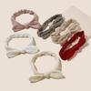 Korean Style Newborn Rabbit Ear Headband – Cute Fabric Hair Accessory for Babies