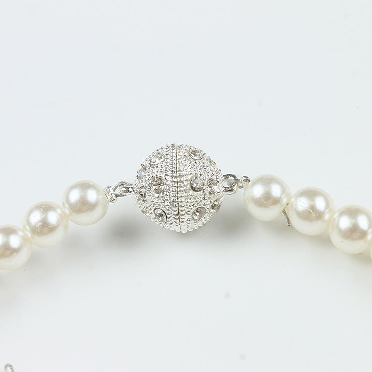 Magnetic Curtain Tiebacks with Pearl Butterfly Design, Decorative Curtain Holdbacks No Drilling Required