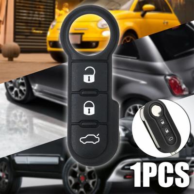 3 Button Remote Key Fob Rubber Pad Replacement Parts Remote Control Key Button Board Compatible For