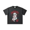 260 GSM Double Yarn 32 Count 100% Cotton Gachiakuta V2 Rudo Print Unisex Heavy Cotton T Shirt