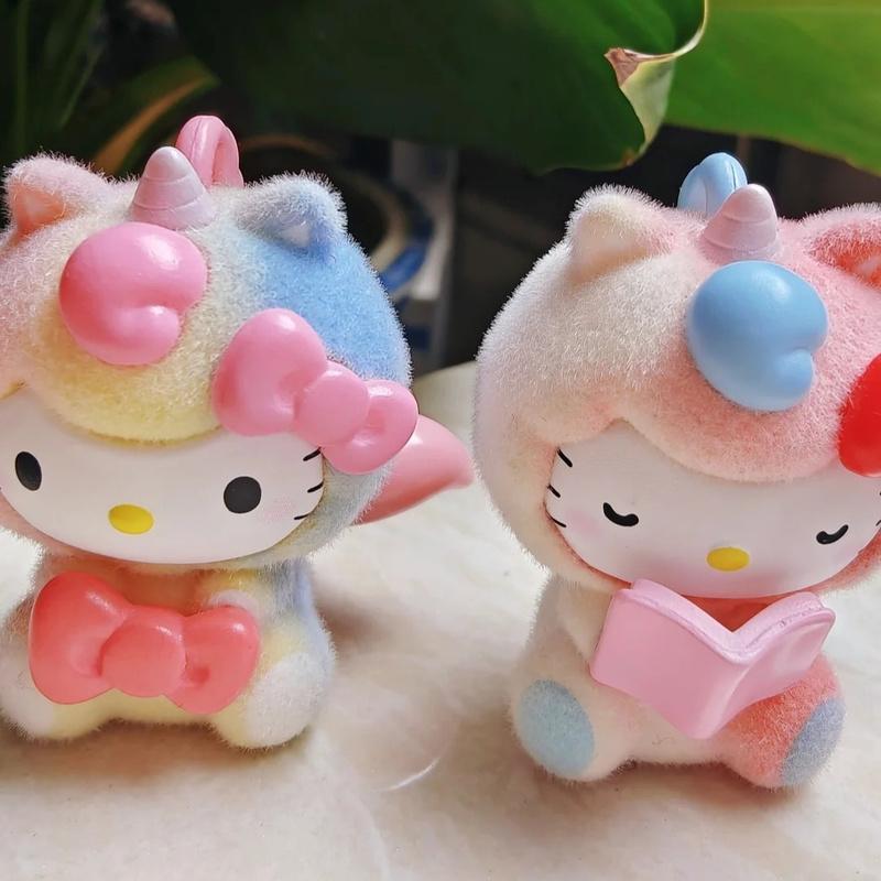 In Stock Authentic Sanrio Hello-Kitty Dreamy Adventure Cute Bean Series Blind Box Trendy Toys Cute Gifts For Girls Surprises