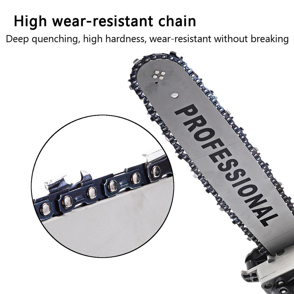 New 4.8m/s 16Inches Brushless Motor Power Tools Electric Chainsaw Garden Woodworking Power Tools For 18V Battery Cordless Chain Saw