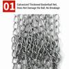 Heavy Duty Basketball Chain Net Replacement Galvanized Iron Basket Net