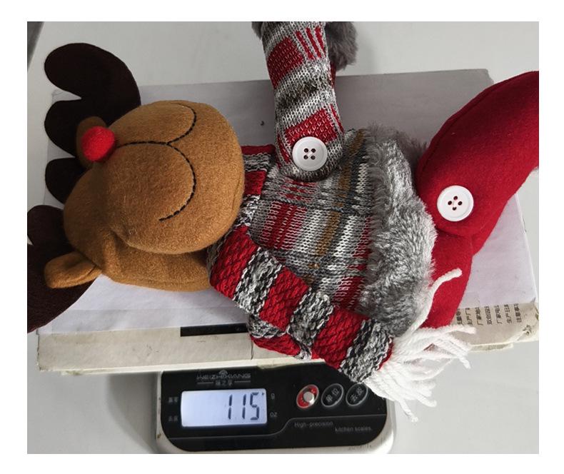 Christmas Cartoon Doll Curtain Tie-Back for Home Decoration and Gift