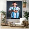 Messi Dekoracja Ścienna Gobelin Sztuka Na Pamięć o Zwierzętach Urodziny Wesele Impreza Tło Rodzinny Prezent