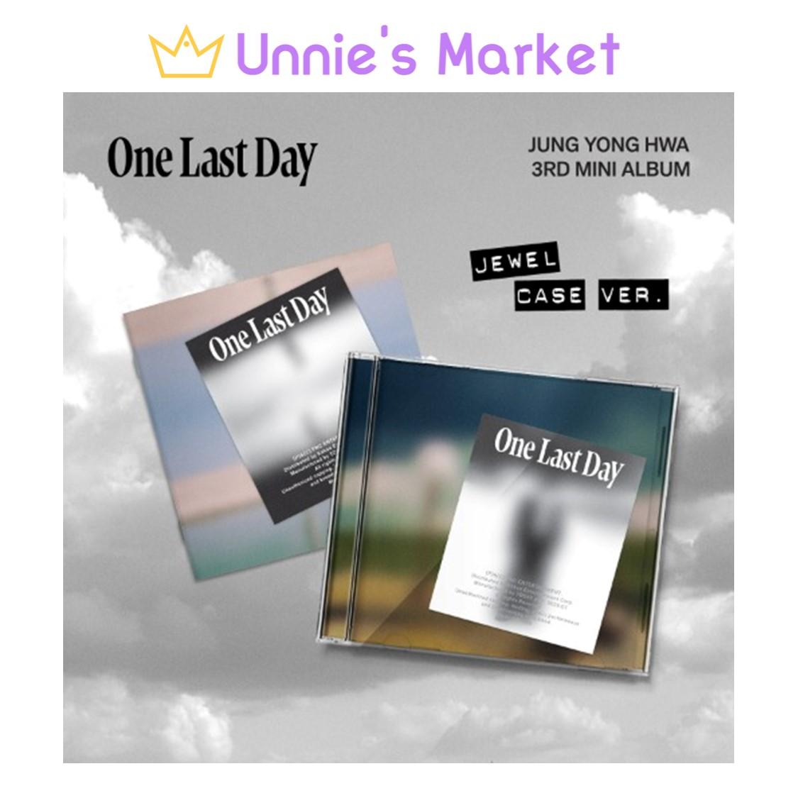 

[Pre-order] JUNG YONG HWA - One Last Day JEWEL CASE Ver. / 3rd Mini Album 1EA