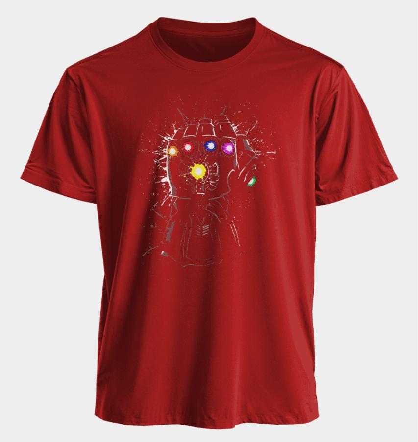 Men s and Women s T-shirt Infinity Gauntlet Summer American Spring and Autumn Sports Fitness Casual Loose Short-sleeved S