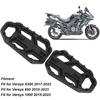 Motorcycle Foot Pegs for X300 650 1000, 1 Pair CNC Motorbike Footrest, Sharp Teeth, Anti Slip Shock Absorption, Come with Installation Accessories
