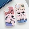Ładna dziewczyna fala miękki futerał na telefon dla Realme C55 C53 IPhone 15 OPPO A58 Reno 10 5G Samsung S23 S24 Ultra A54 A53 Redmi Note 12 Pro Note 11 Infinix Cover
