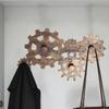 Gear Wall-Mounted Design Rack Industrial Coat with Pegs