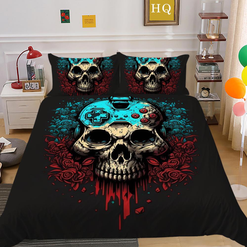 3D Game Console Printing Bedding Set Cover Bedspreads Single Size High Quality Fashion Home Textiles