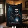 1PC Annabelle Creation Outdoor Flannel Blanket Soft Plush Decor for Picnics, camping,Bedroom, Playroom, Office1219A