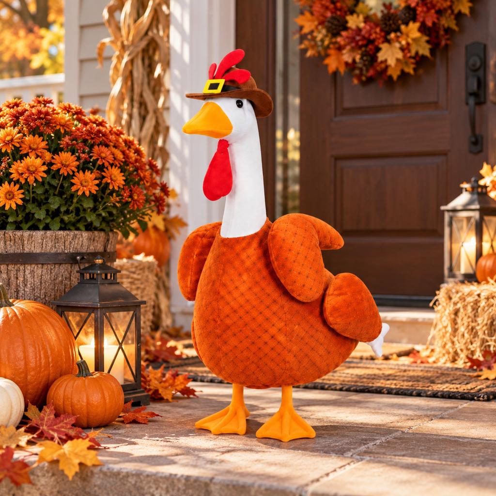 Thanksgiving Porch Outfit Holiday Clothes for Front Porch Decoration, Not Included