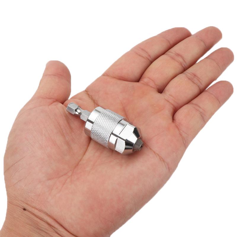 Snabbväxlande Sexkantigt Skaft Skruvmejselchuckar Adapter Elektriska Borrbitar Spännhylskonverterare Förlängning Elektriska Slipverktyg
