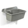 KADAX Utility Sink with Swivel Faucet Gospo Ferro