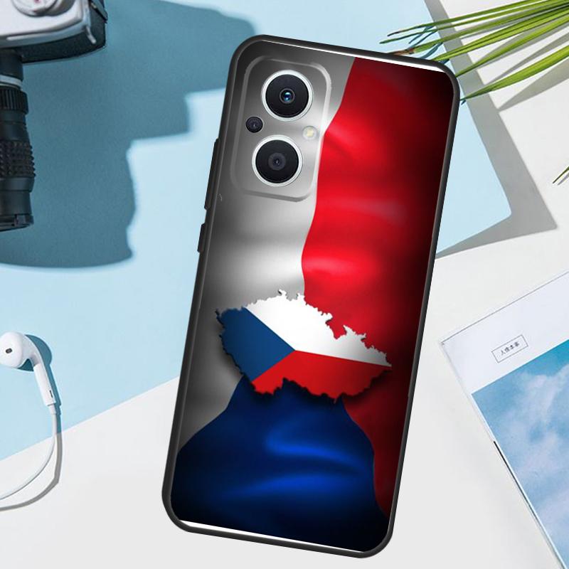 Czech Republic Czech Flag Case For OPPO Reno 13 13F 12 11 F 8T 7 8 10 Pro OPPO Find X8 X6 X3 Pro X5 Lite Cover Funda