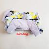 Girl Dog Clothes Winter Boy Dog Clothing Jumpsuit Warm Dog Coat Jacket Puppy Yorkies Pomeranian Poodle Schnauzer Costume Outfit