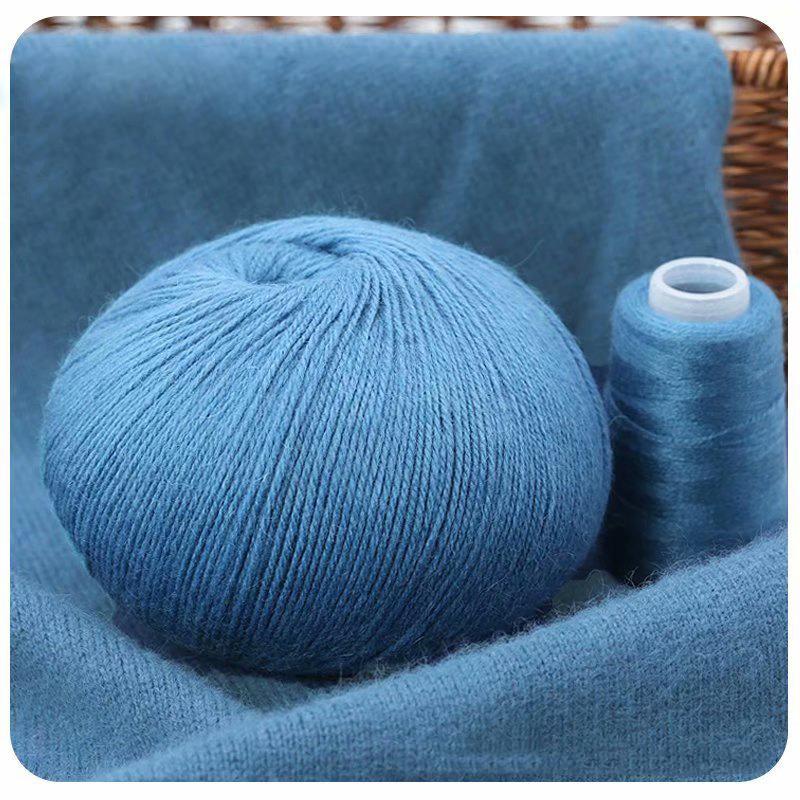 Cashmere Yarn Plush Mohair Knitting Thread Soft Baby Cotton Yarn For Cardigan Scarf Shawl Sweater Crochet DIY Handmade Yarn