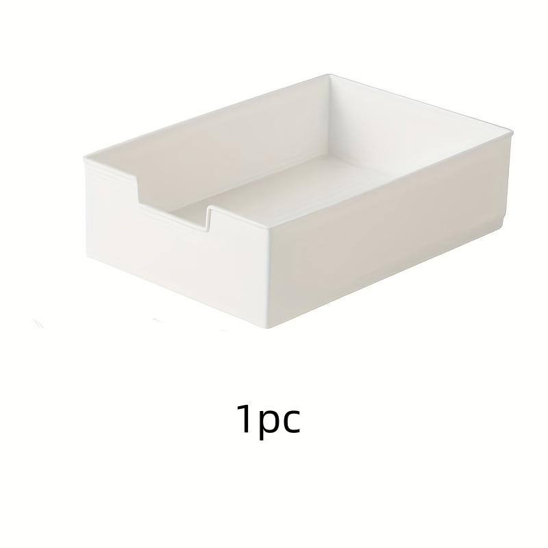 1Pc/Cabinet Storage Box Drawer-Type Hole-Free Organizer Box Kitchen Storage Rack Compartmentalized Storage Box