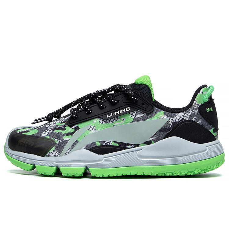 Li Ning Kids Sports Lifestyle Series Shock Absorption Rebound Classic Fashion Color Block Casual Shoes Kids Casual Shoes YKCS204-3