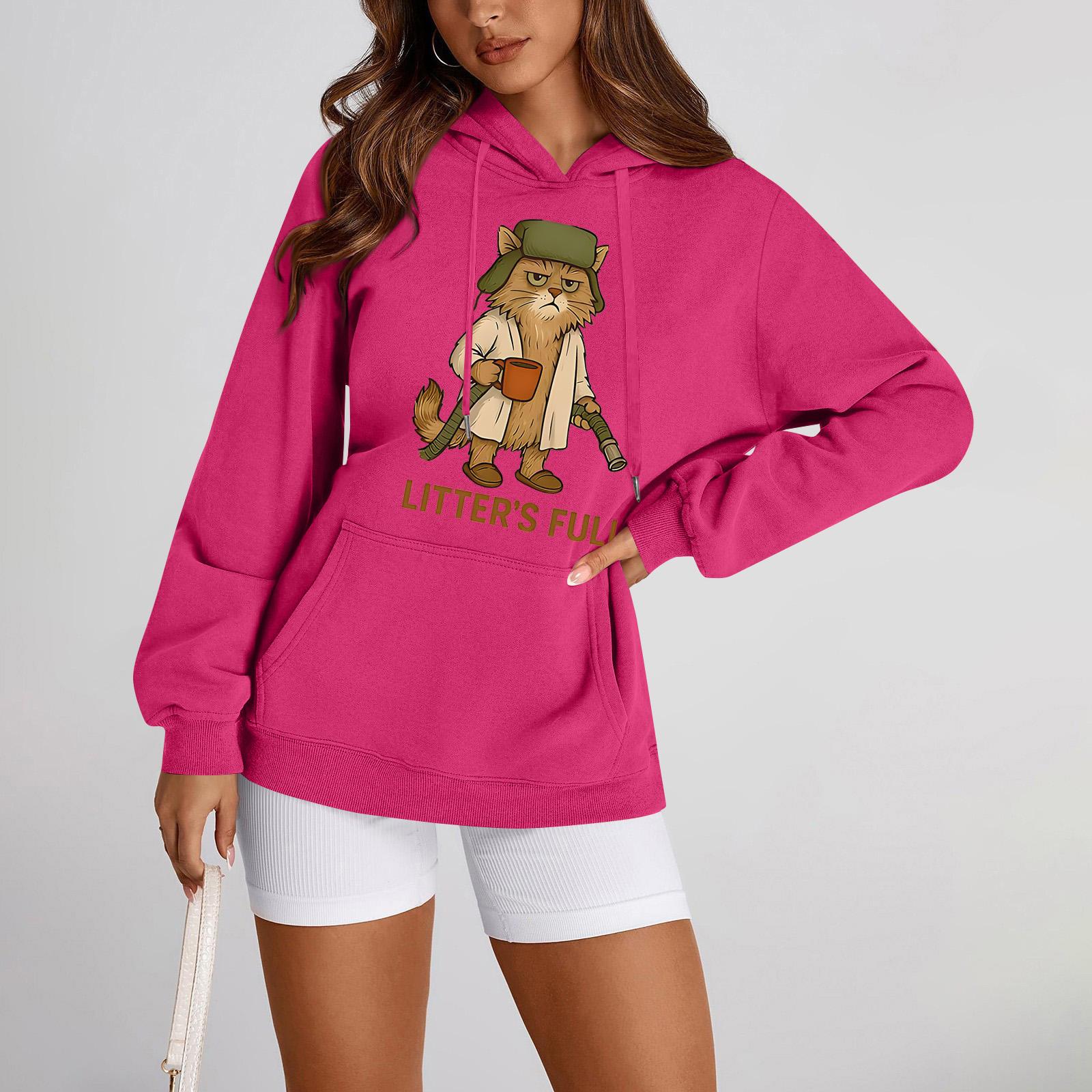 

Женское худи с принтом, толстовка, пуловер M