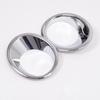 For Hyundai Santa Fe 2010 2011 2012 Chrome Head Front Fog Lights Lamp Cover Trim