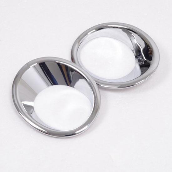 For Hyundai Santa Fe 2010 2011 2012 Chrome Head Front Fog Lights Lamp Cover Trim