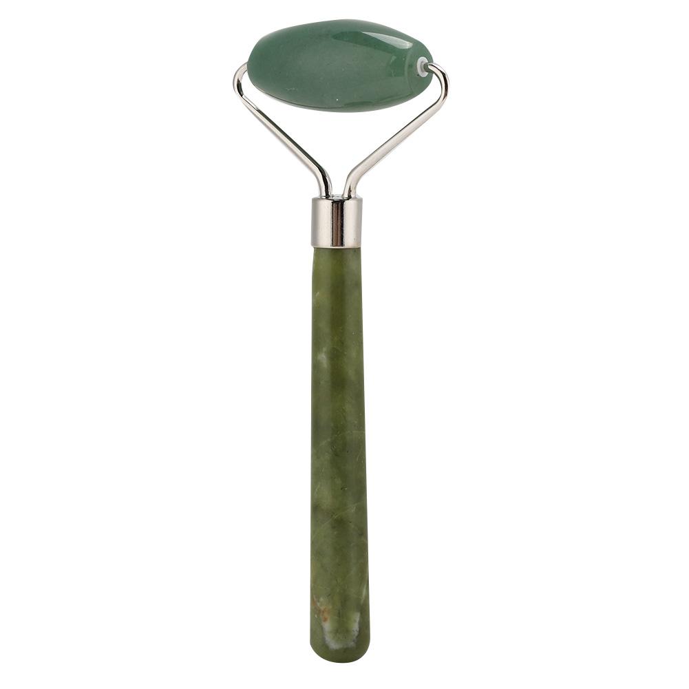 

Массажер для лица Jadestone Roller, подтяжка кожи, лифтинг, против морщин, массажный инструмент для лица(зеленый
