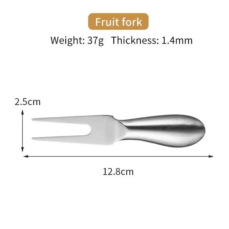 Cheese Cutlery Set Stainless Steel Cheese Knife Cutting Pizza Jam Fruit Fork Butter Knife Mini Cake Bread Knife